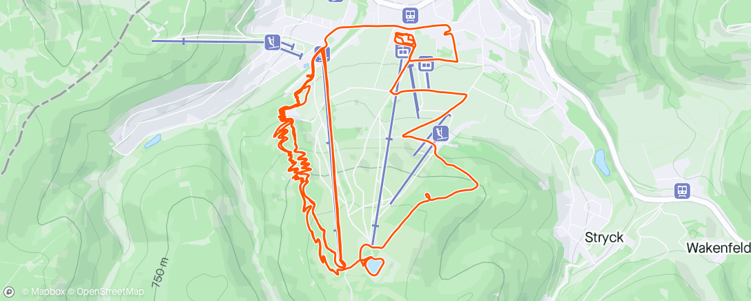 Map of the activity, Downhill @bikepark Willingen 🚴⛰️