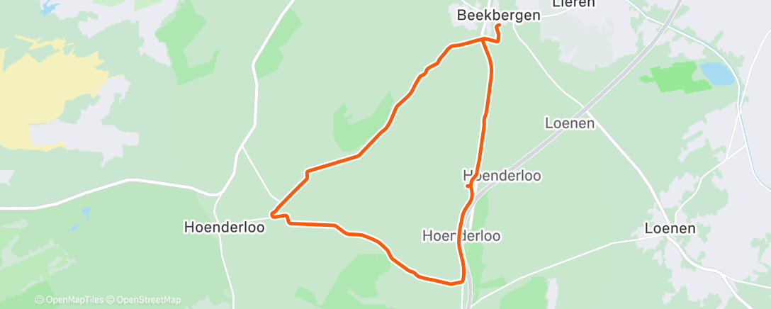 Карта физической активности (Ochtendloop)