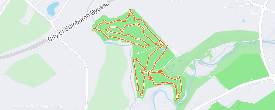 Map of the activity, Golf ⛳️