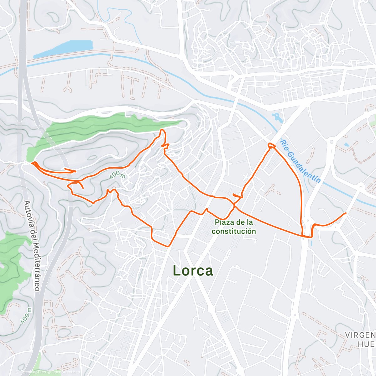 Карта физической активности (El Castillo con Cathy .)