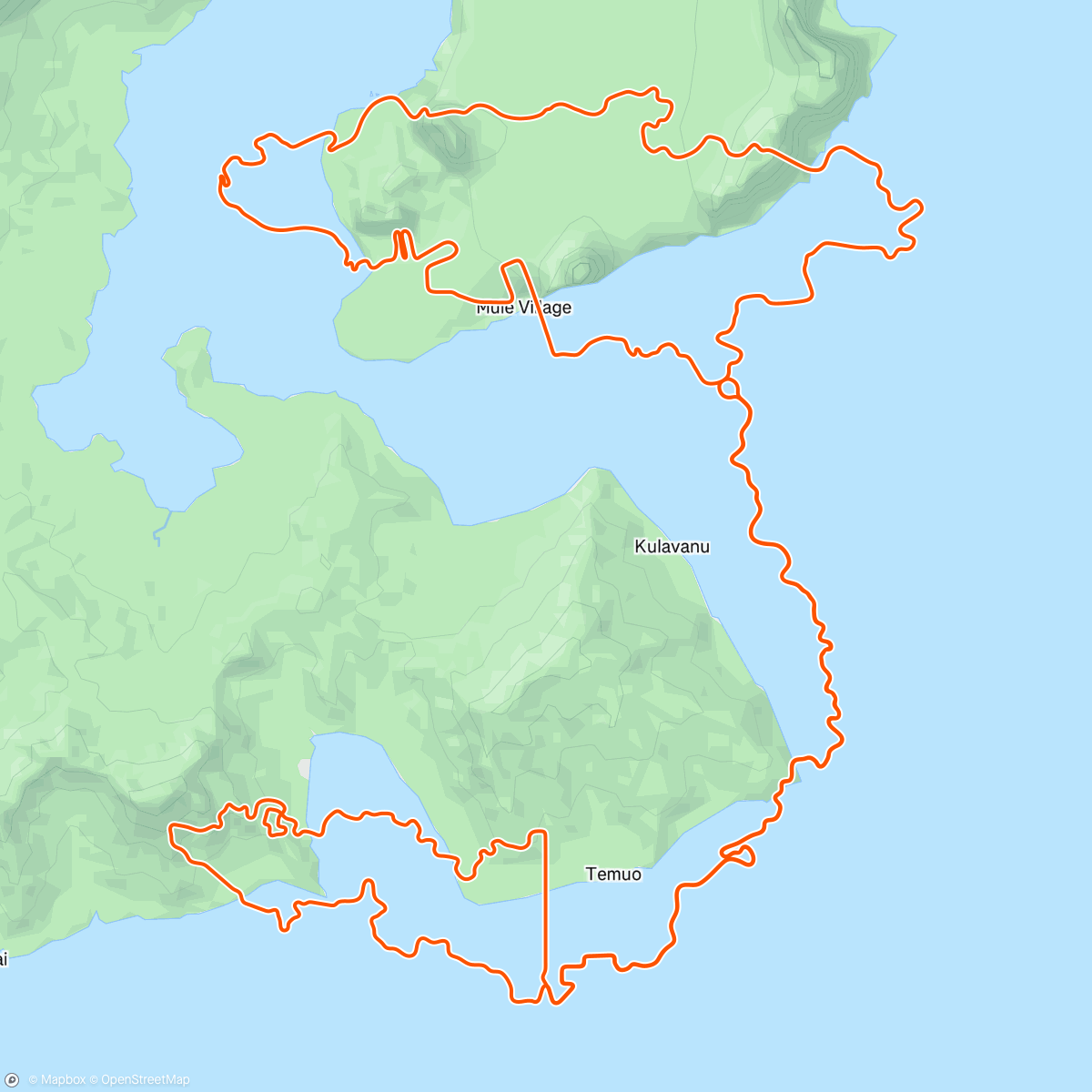 Map of the activity, Zwift - Navig8 in Watopia