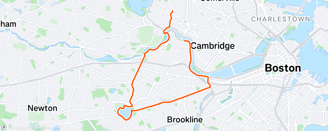 Map of the activity, Run 2 lemonade