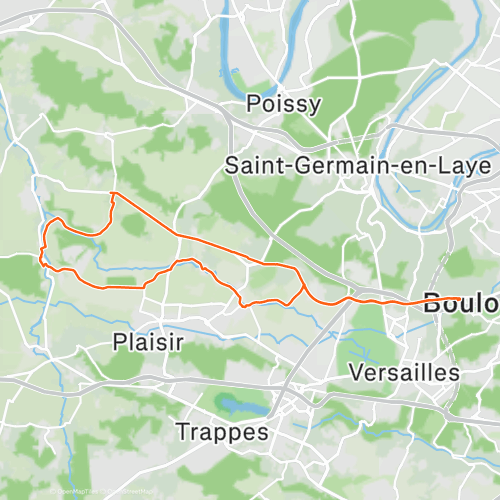 Vaucresson - Beynes | 53.8 km Road Cycling Route on Strava