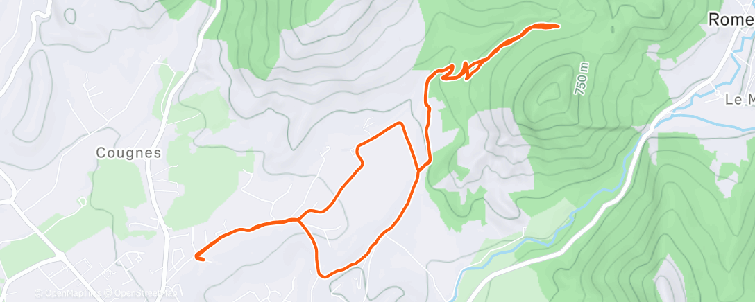 Map of the activity, Tout vite ! Mieux vaut un peu que pas du tout 🤷‍♂️