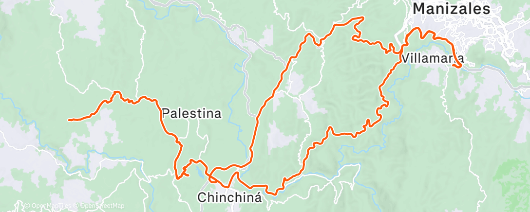 アクティビティ「Palestina」の地図