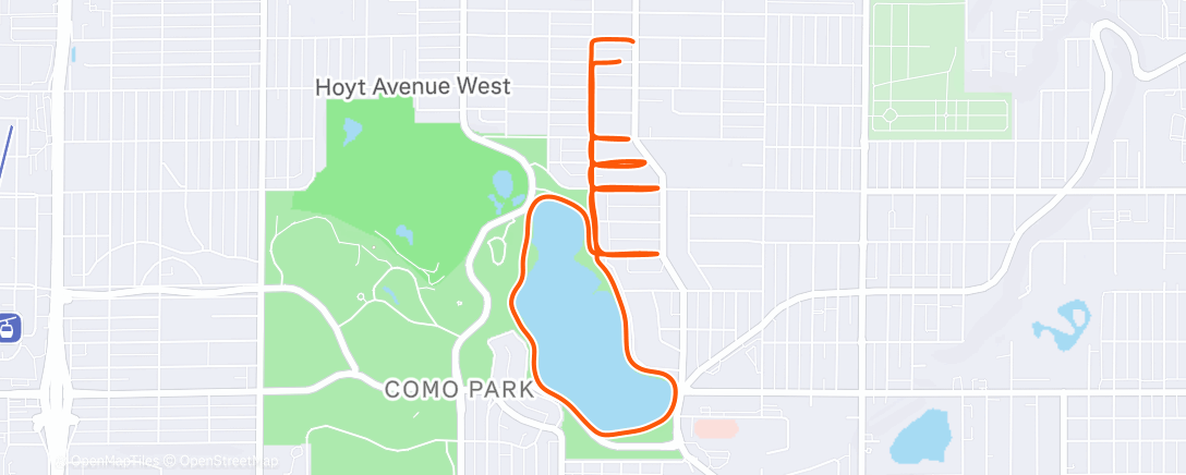 Карта физической активности (Lunch Run)