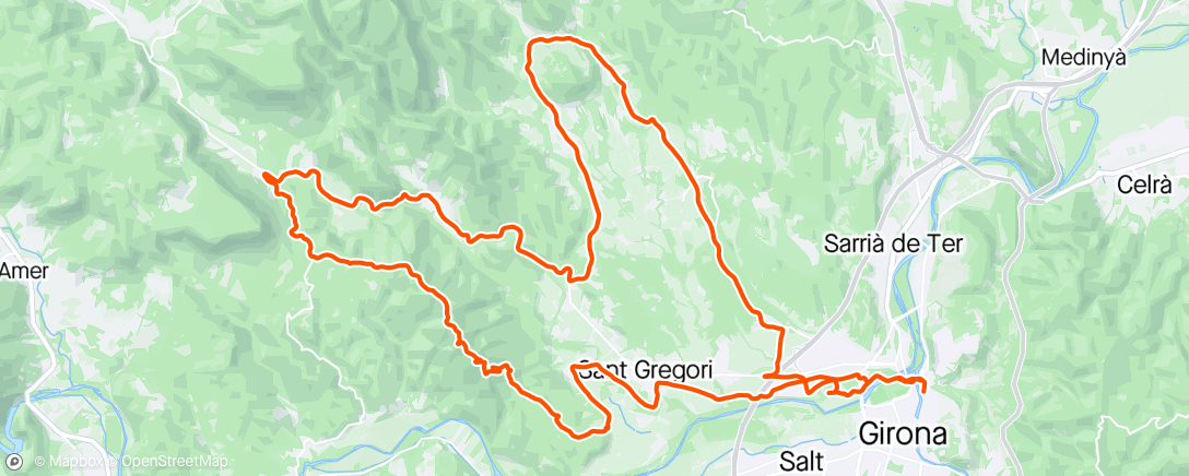 Map of the activity, Girona - Day 12: insane gravel climb with Davis & Jay