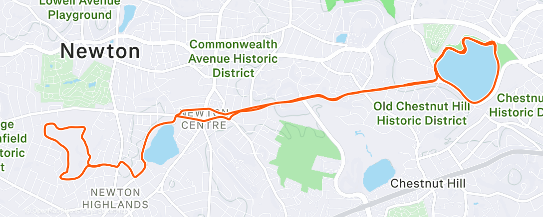 Карта физической активности (Morning Run)