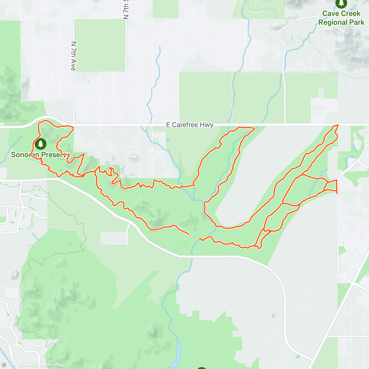 Map of the activity, SoNo: aka - Apache Wash Stuff (20t)