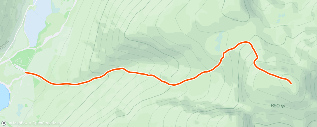 Map of the activity, Scafell Pike Opp