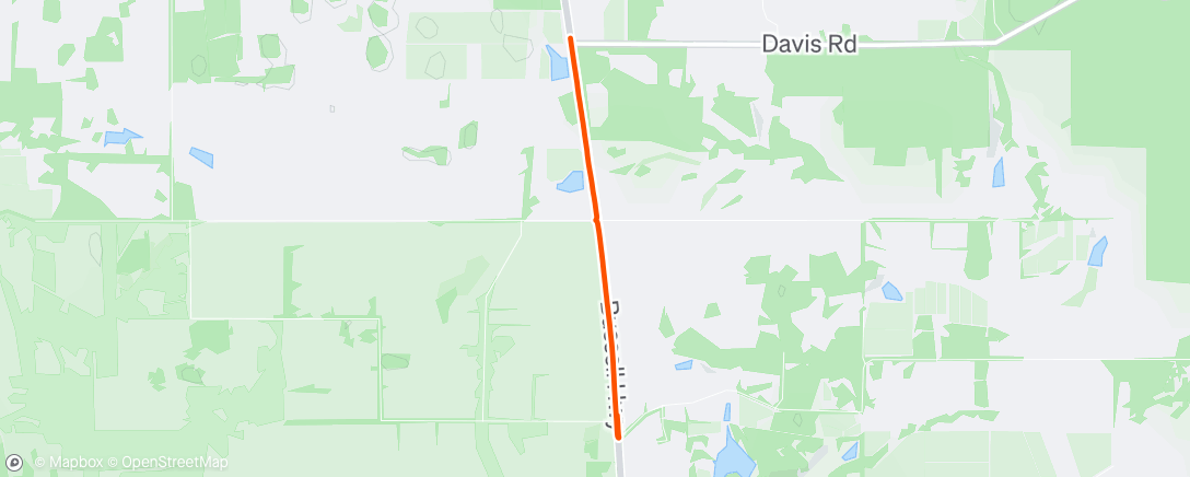 Map of the activity, Morning Ride