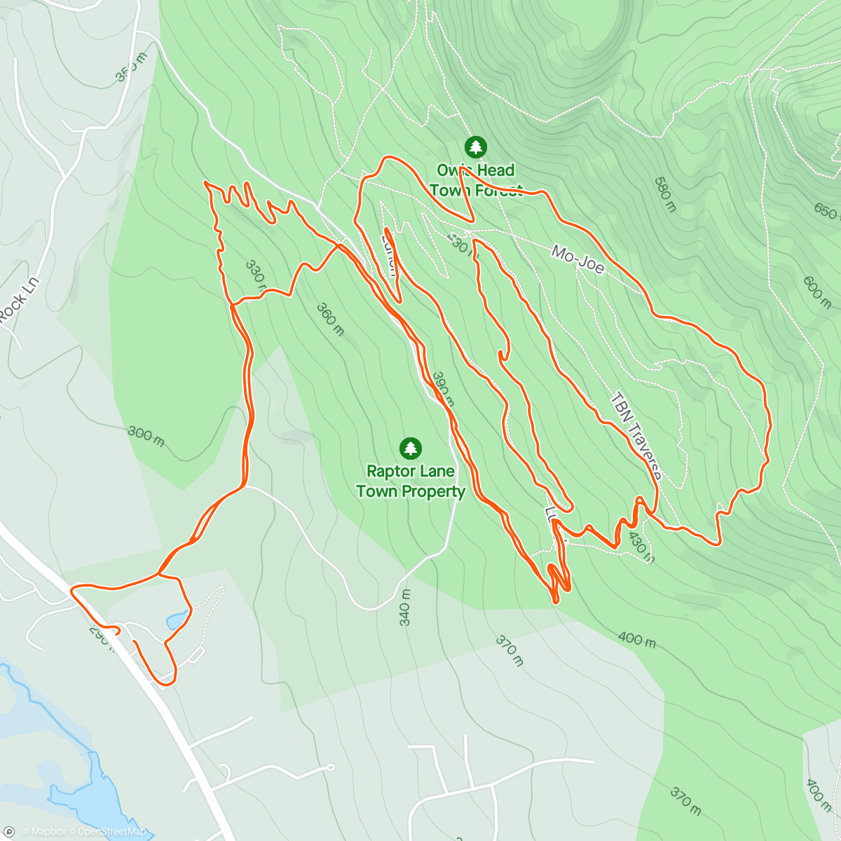 Map of the activity, More MTB please!