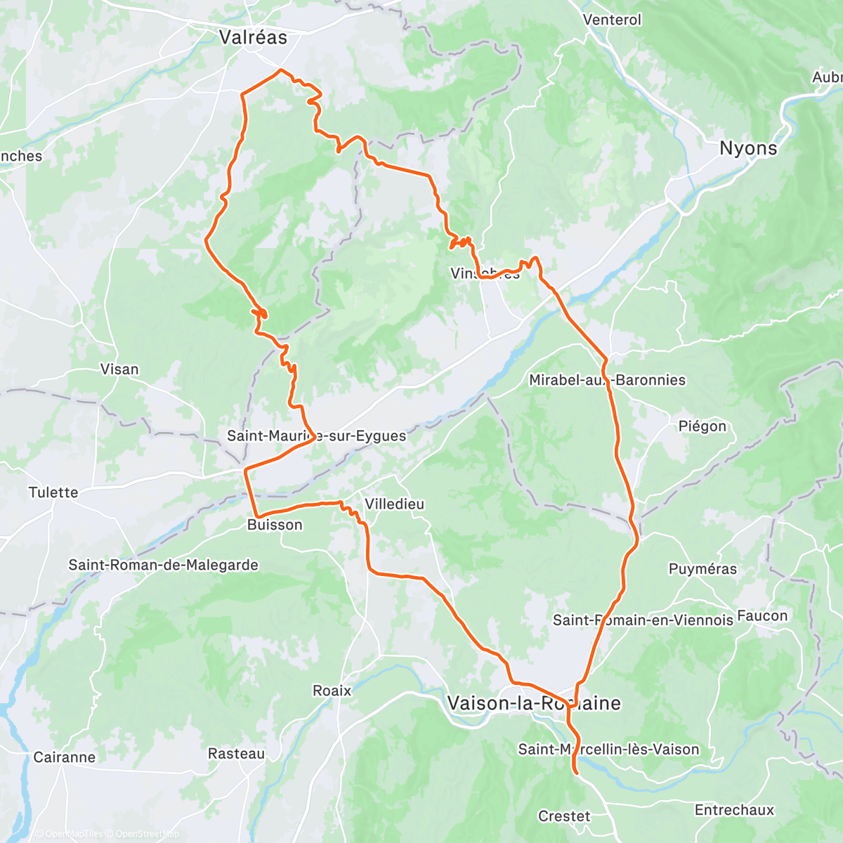 Map of the activity, Mezelf pijnigen omdat het de komende dagen bedenkelijk weer wordt