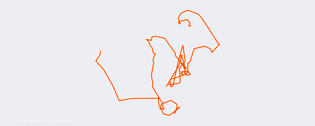 Карта физической активности (Bicicleta por la mañana)