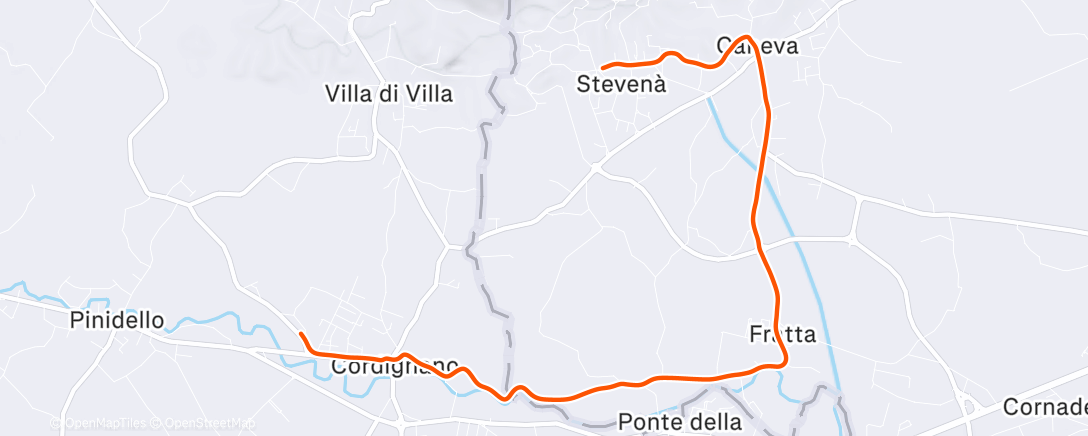 Map of the activity, Allunghiamo il chilometraggio