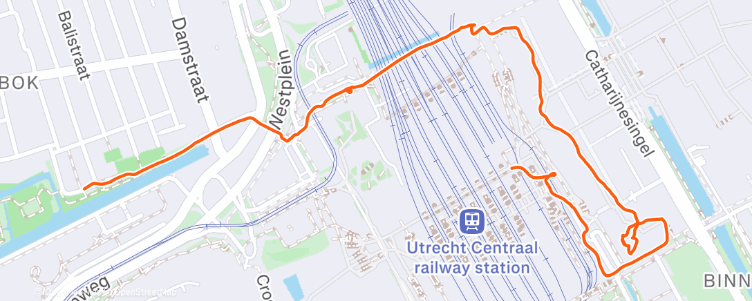 Map of the activity, Het #bollendak is lek