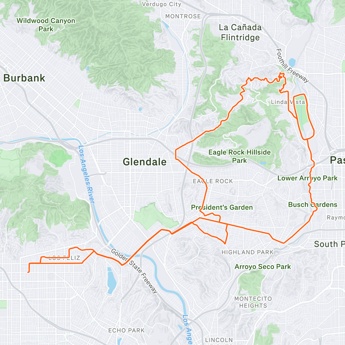 Map of the activity, LaB Offsite Lunch Meeting
