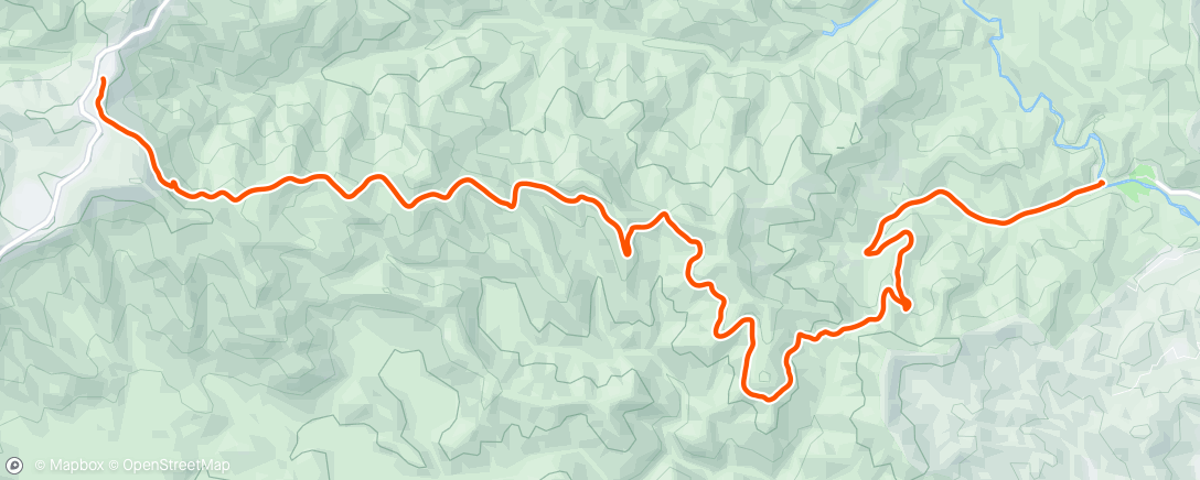 Map of the activity, Ride de bologne