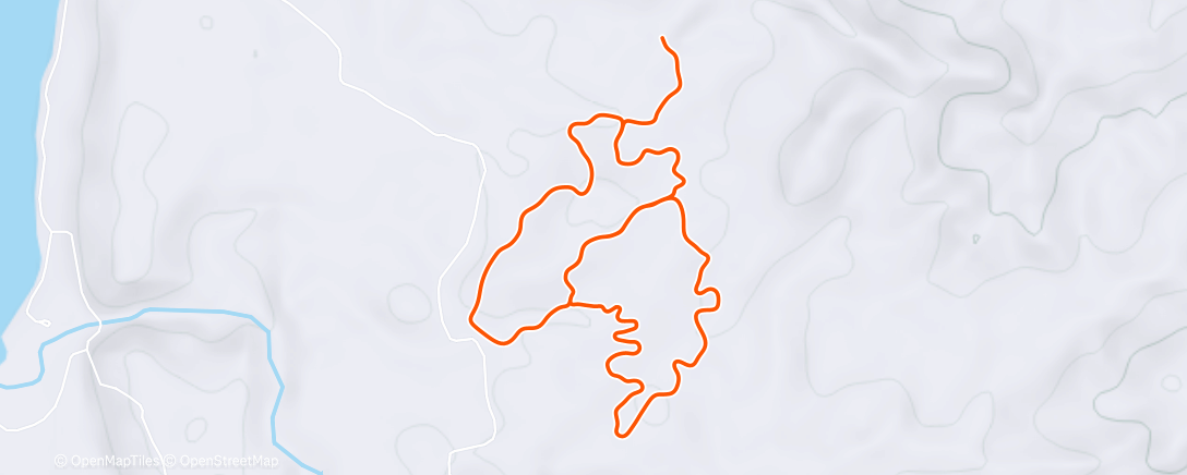 Map of the activity, Zwift - Strength Endurance + Sweet Spot on Spirit Forest in Makuri Islands