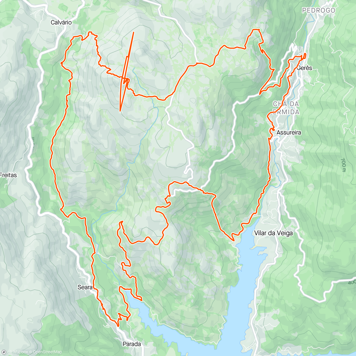 Mapa da atividade, PGTA - Portugal Trail Adventure 2024 - Stage 2 Sweeper