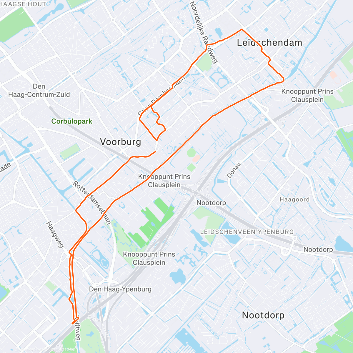 Map of the activity, Met gevaar voor eigen leven het jaar uit 🪩⛸️☃️ 💙