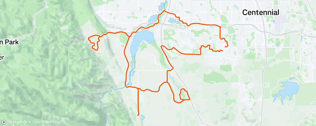 Map of the activity, #FtFP - 175+ TSS - Zone 2 - Sweet Spot - #AethosMiles