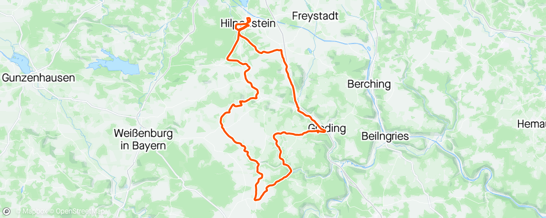 Map of the activity, Samstagsgruppe