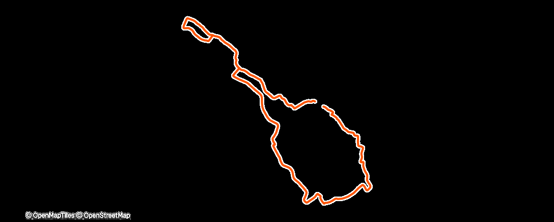 Map of the activity, 朝のライド