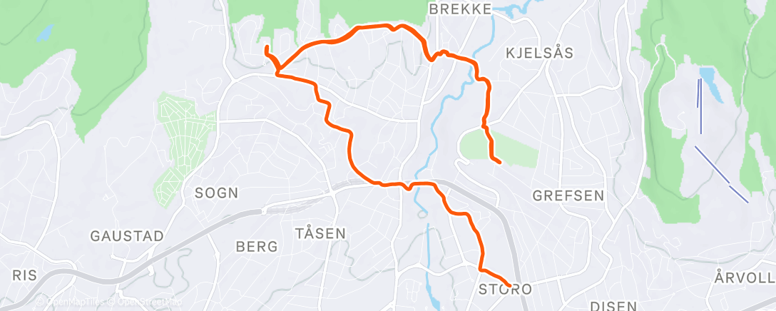 Map of the activity, Vi så deg 👀