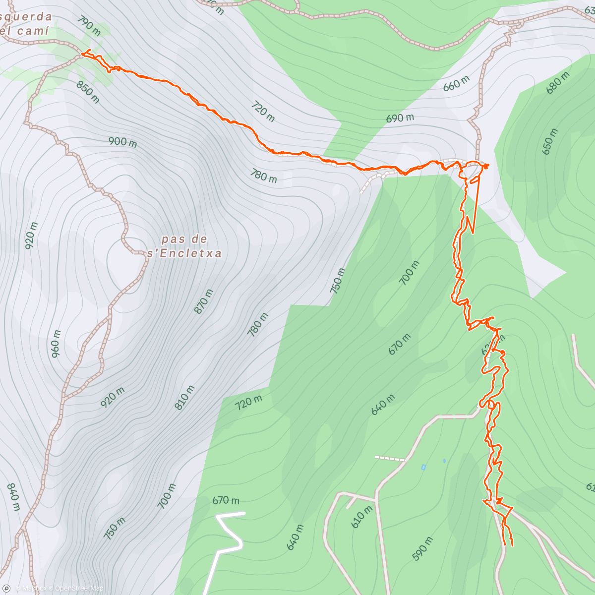 Map of the activity, Mini Galatzo