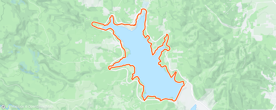 Carte de l'activité Hagg Lake CCW