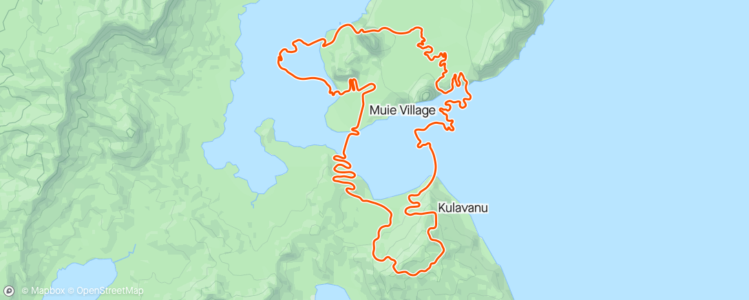 Map of the activity, Zwift - Watopia 03/27/2024