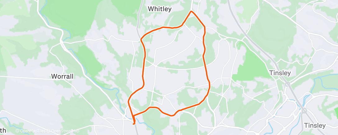 Map of the activity, HRRC Group 3