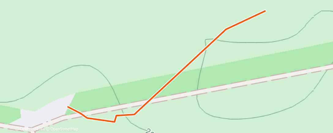 Карта физической активности (Snowy run)