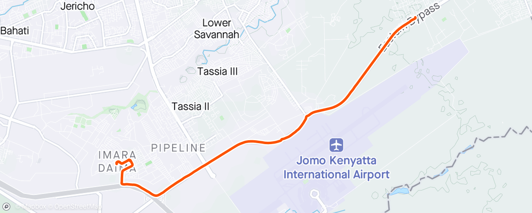 Mapa de la actividad (Commute)