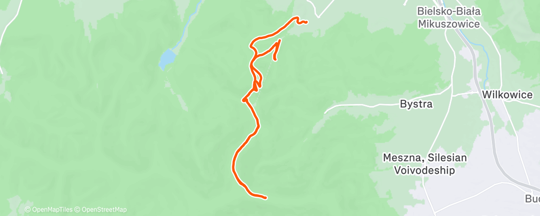 Map of the activity, Klimczok 2026!