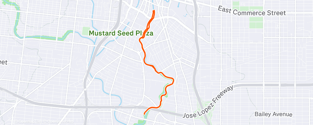 「Morning Run」活動的地圖