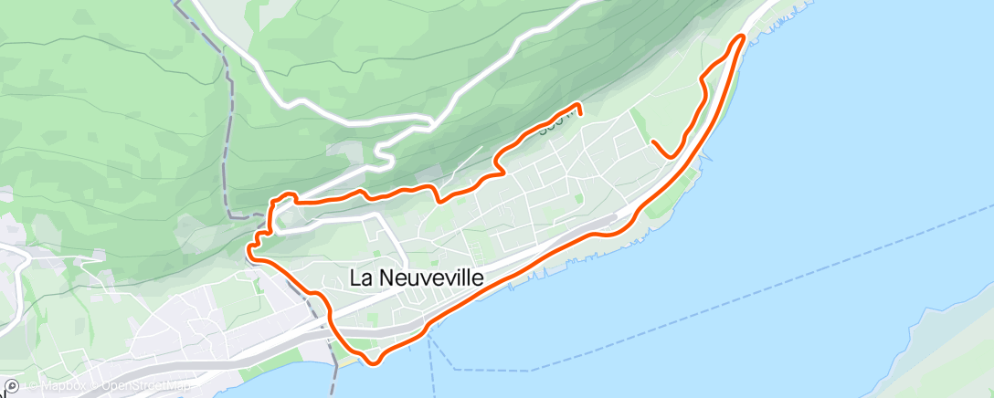 Map of the activity, [🏠] La Neuveville ⛅️ 7°C