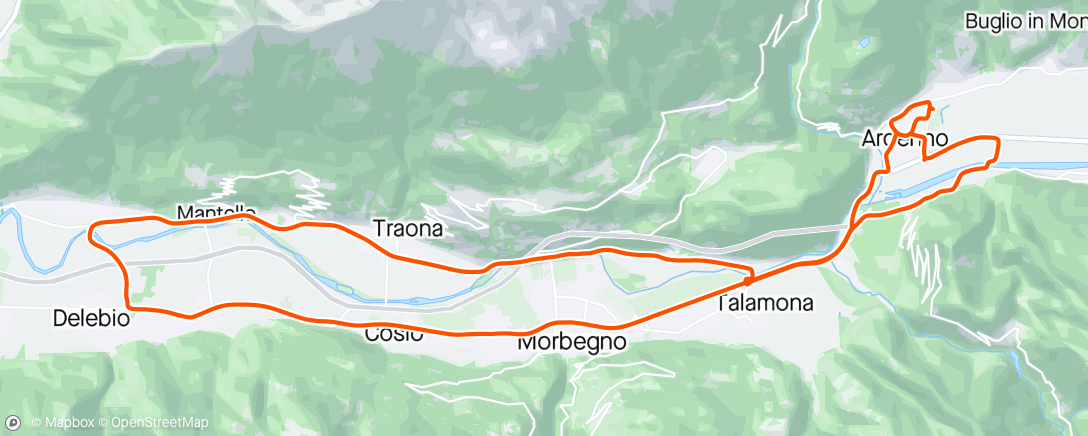 Map of the activity, Pregara