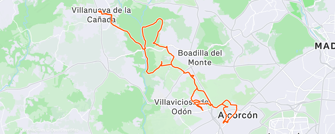 Map of the activity, Electric feeling