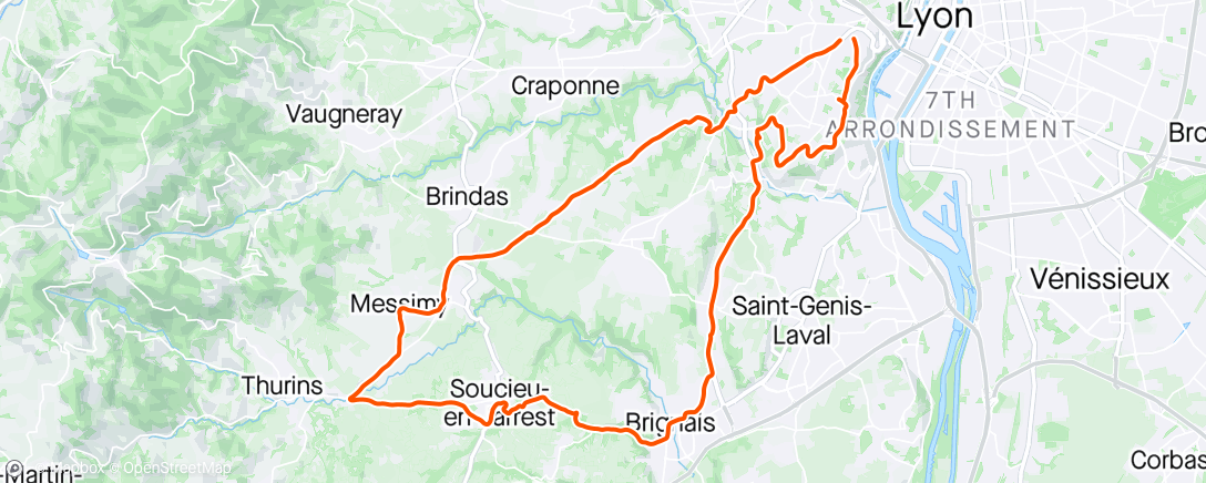 Map of the activity, sortie soucieu