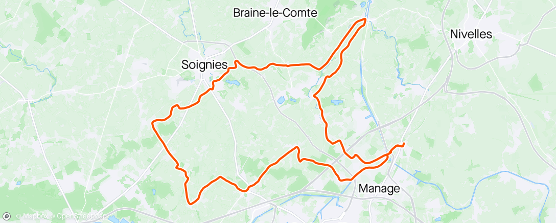 Map of the activity, Petite sortie solo