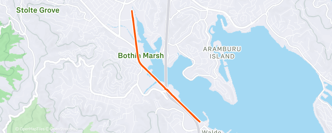 Map of the activity, King tide psa