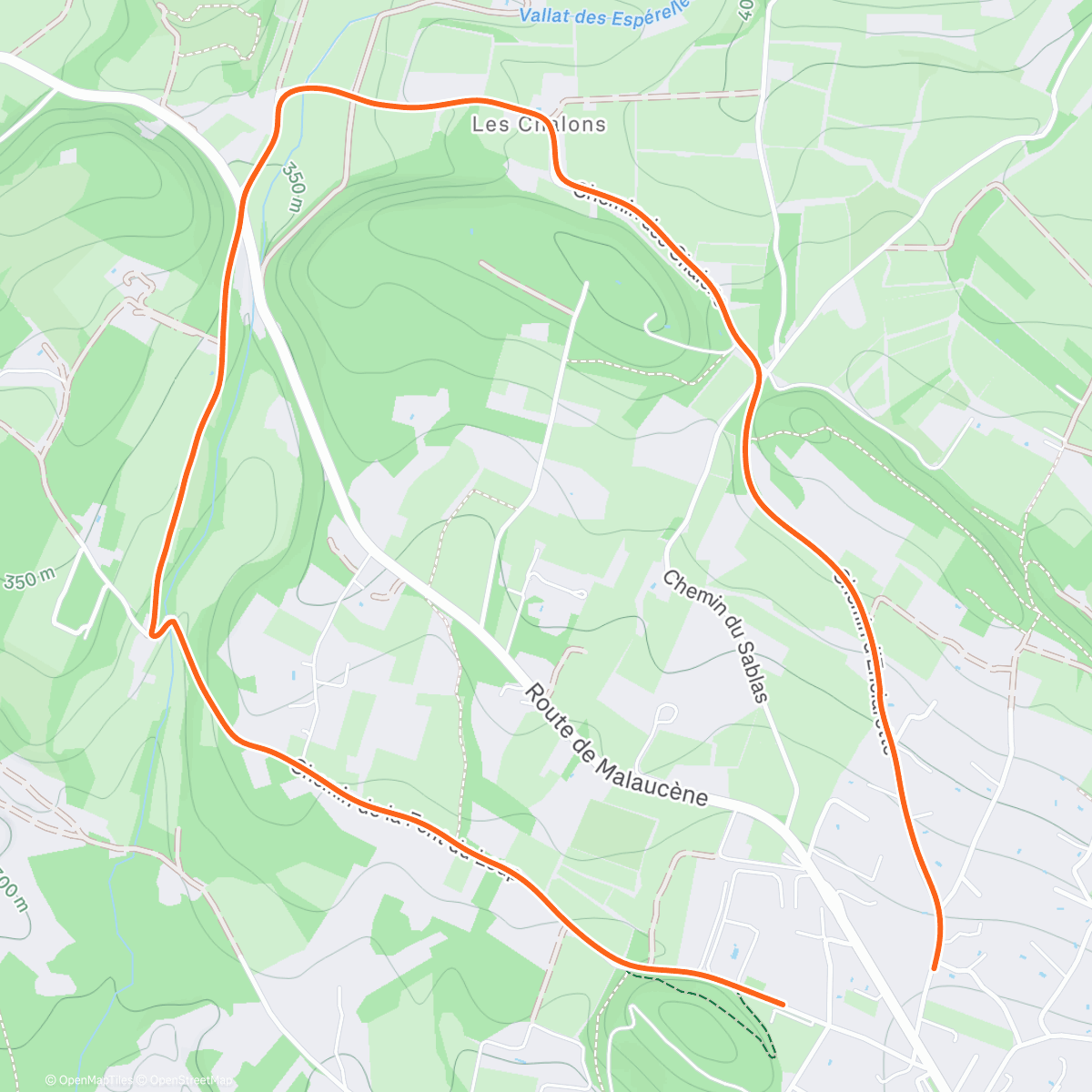 Map of the activity, Au crépuscule