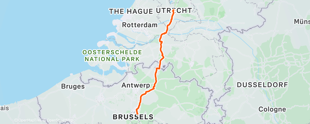 Карта физической активности (mooi dagje naar de cross in Diegem😋🥰)