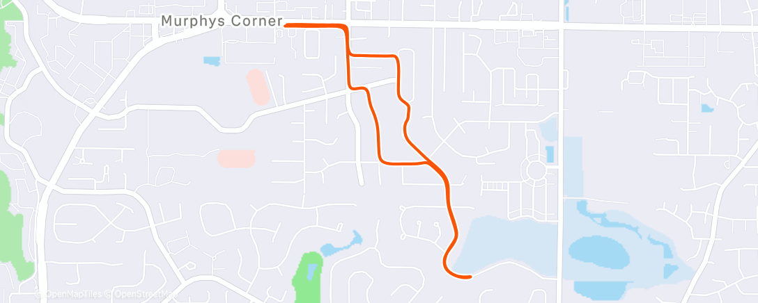 Map of the activity, Shake out run. 24 hours to go!