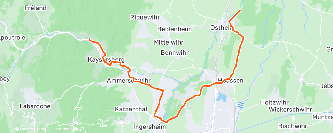 Map of the activity, Jusqu'à la crevaison...