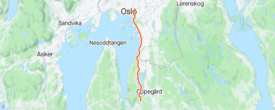 Map of the activity, Tjuvstarte påskeferien 🐣
