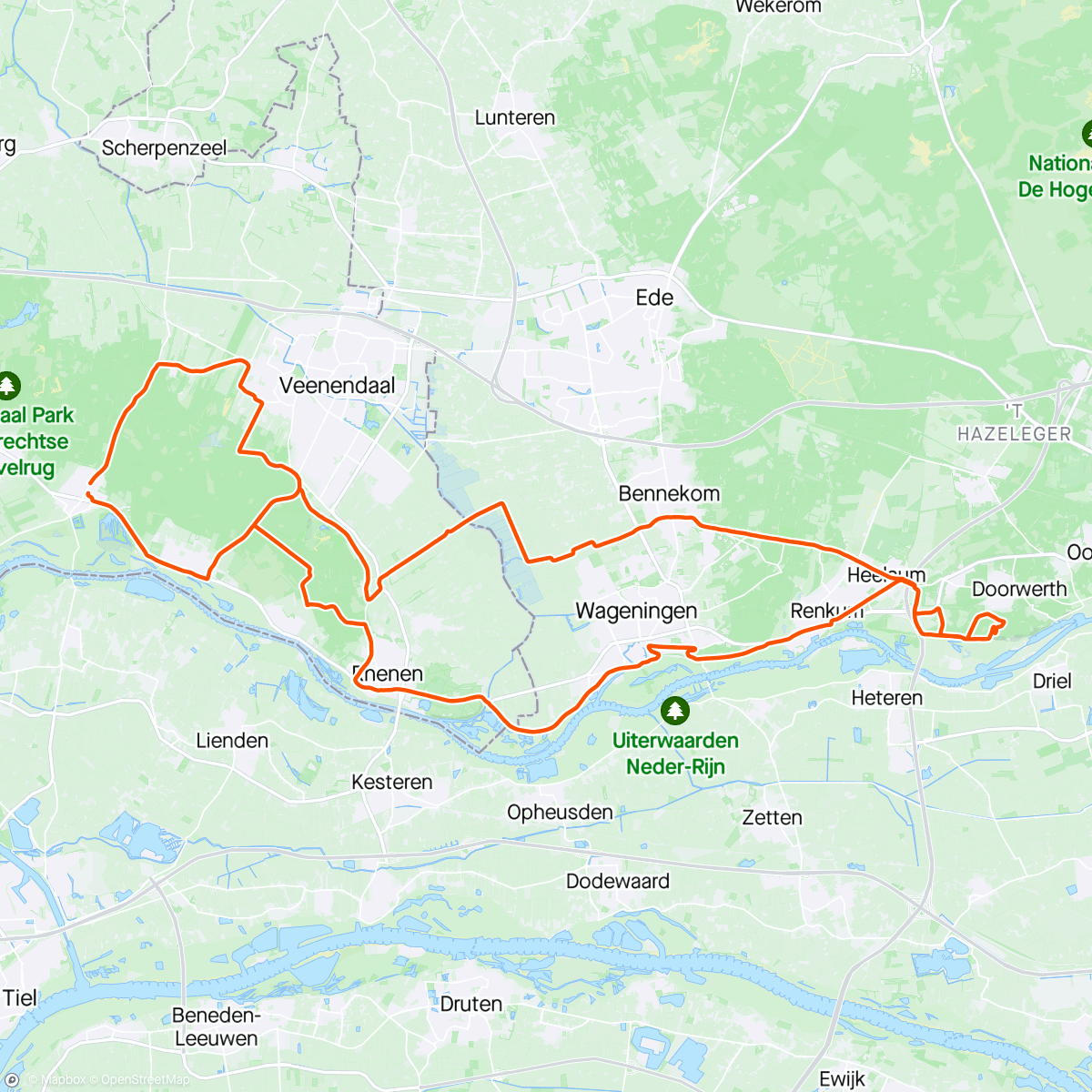 Map of the activity, Gaul openingsrit voor ALV