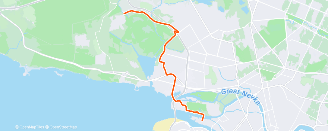 Map of the activity, 2025-12-15Ride